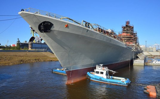 "Admirał Nachimow. Fot./Maksim Workunkow."