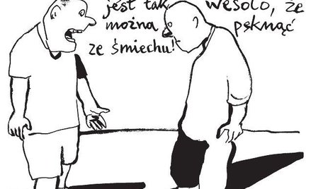 Komentarz rysunkowy. Można pęknąć ze śmiechu