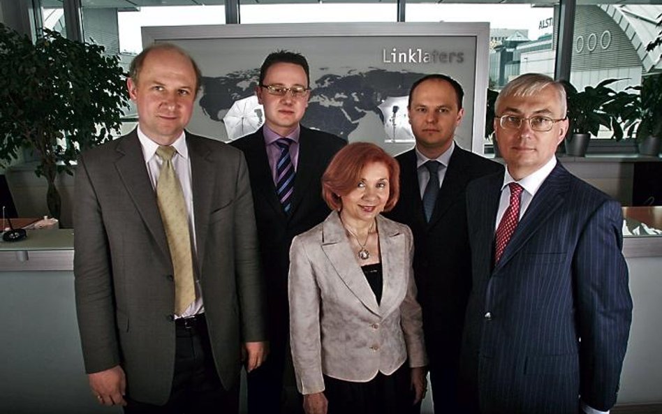 Zespół podatkowy w kancelarii Linklaters. Od lewej: Marek Jaroszewski, Paweł Chodziński, Hanna Litwi