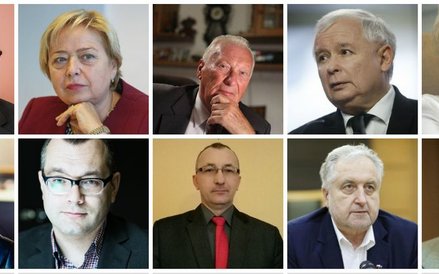 Nominowani w kategorii PRAWNIK ROKU: Adam Bodnar, Małgorzata Gerdsorf,Brunon Hołyst, Jarosław Kaczyń