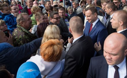 Kierowca uratował prezydenta Andrzeja Dudę