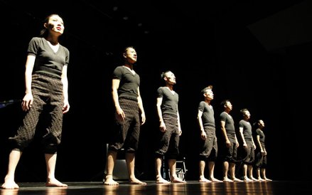 „Titus Andronicus” z Hongkongu skupia się na opowieści aktorów.