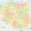 Mapa Polski