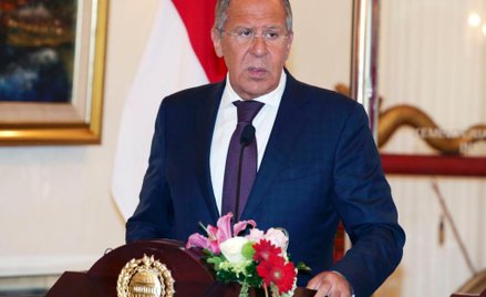 Szef rosyjskiej dyplomacji Sergiej Ławrow