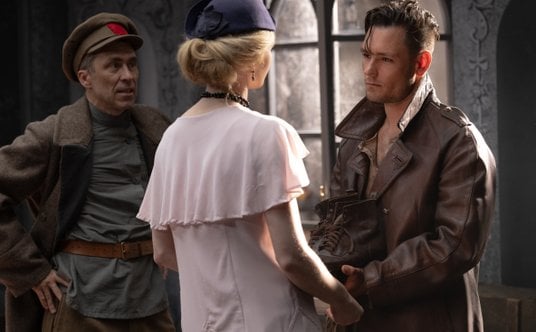 Marcin Czernik (Isaak Babel), Wiktoria Gorodecka (żona Budionnego), Bartosz Gelner (Merian C. Cooper