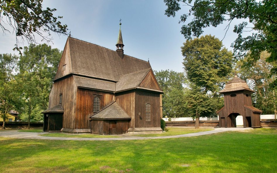 Gotycki kościół drewniany w Mogile z 1466 roku, Kraków, Nowa Huta