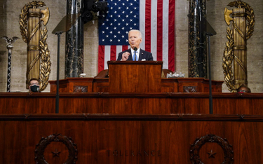 USA: Pierwsze wystąpienie Joe Bidena przed połączonymi izbami Kongresu