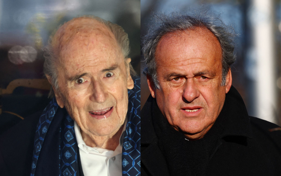 Sepp Blatter i Michel Platini