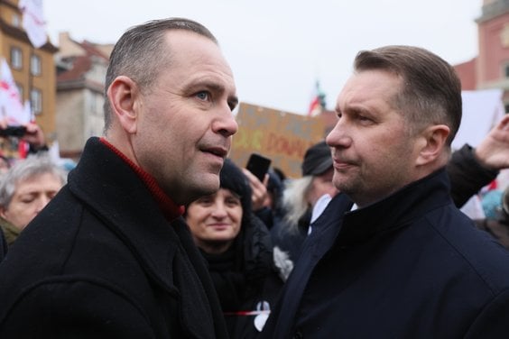 Karol Nawrocki i Przemysław Czarnek