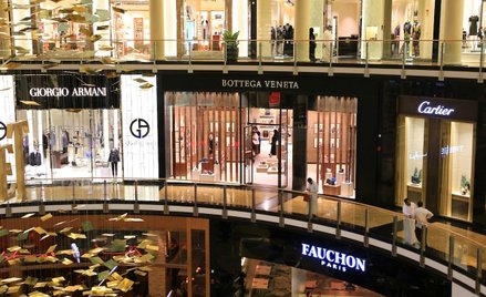Centrum handlowe w Dubaju.