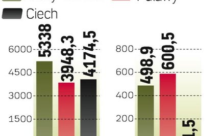 Wyniki firm z branży
