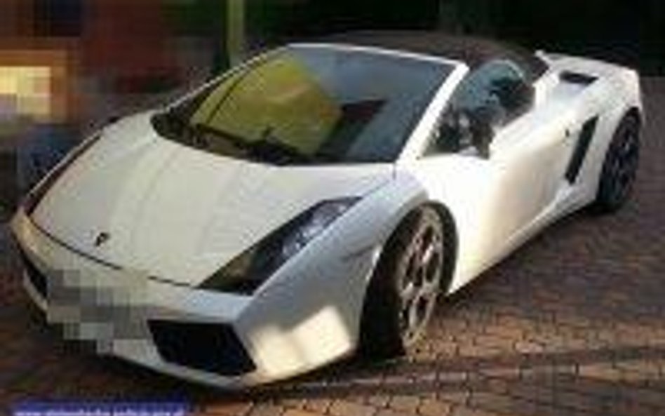 Lamborghini za pół miliona złotych odzyskane