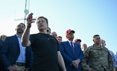 O zwycięstwie Donalda Trumpa (na zdjęciu z Elonem Muskiem podczas startu rakiety SpaceX, 19 listopad