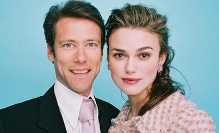 "Lord" Edward Davenport i aktorka Keira Knightley