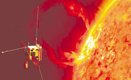 Satelita jak Ikar. Niebezpiecznie blisko Słońca