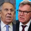 Minister spraw zagranicznych Niemiec Johann Wadephul (z prawej) odniósł się do swego niedawnego spot