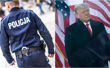 Policjant sędzią, a Trump jeszcze prezydentem