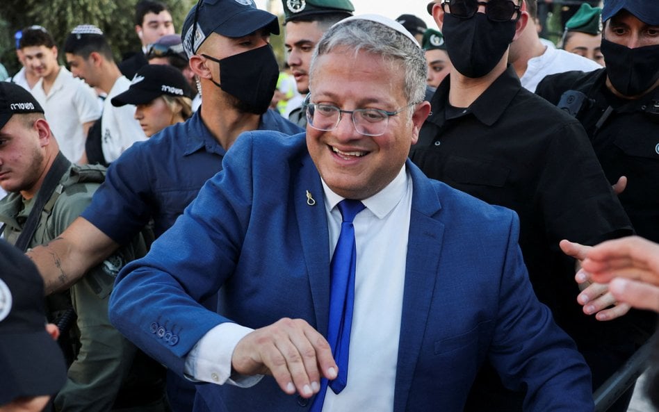 Itamar Ben-Gwir, minister bezpieczeństwa narodowego Izraela