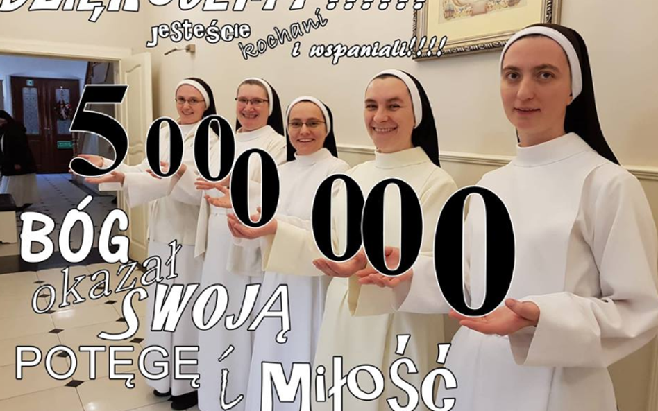 Dominikanki-pingwinki zebrały 5 mln zł