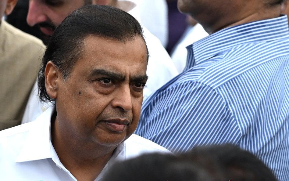 Mukesh Ambani, prezes i dyrektor zarządzający Reliance Industries.