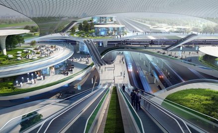 Wizualizacje CPK Port Solidarność