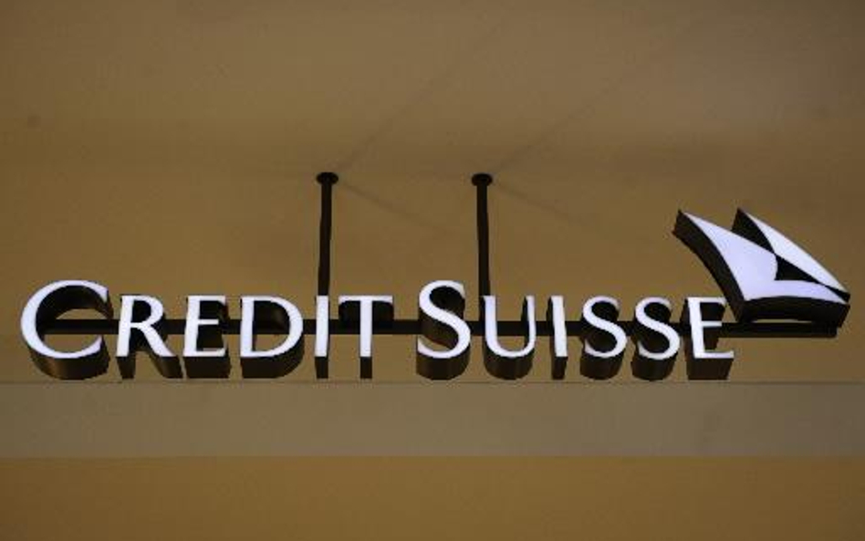 Credit Suisse notuje straty