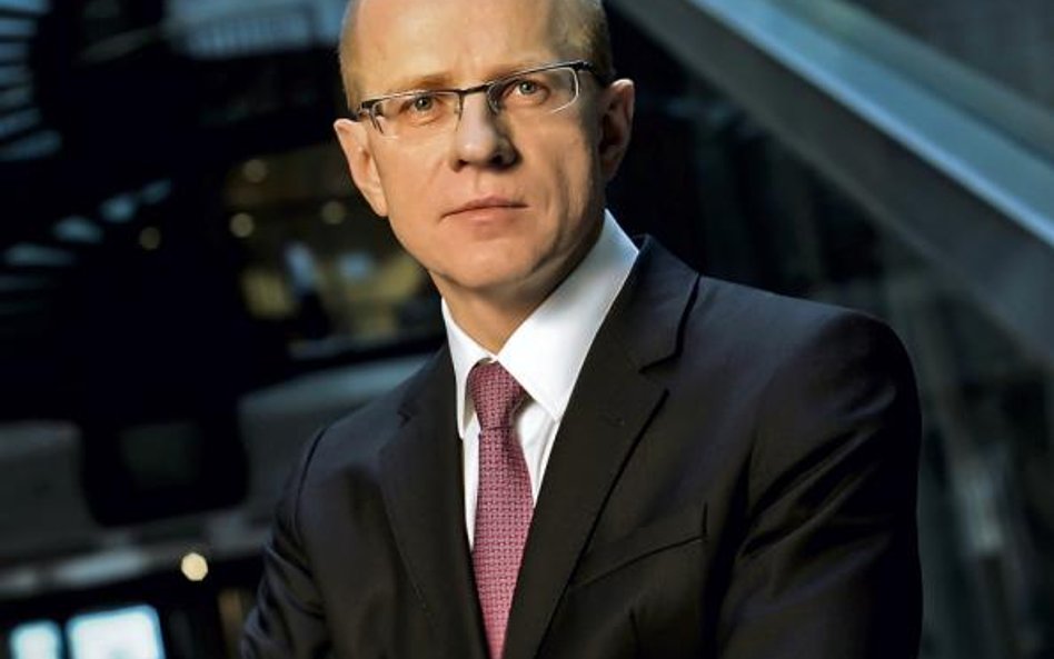 Prezes GPW Ludwik Sobolewski przedstawił brokerom filozofię nowego cennika opłat. fot. archiwum