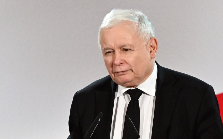 Prezes PiS Jarosław Kaczyński