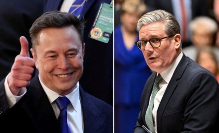 Elon Musk i Keir Starmer