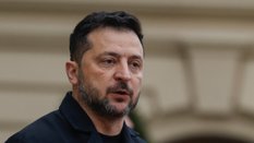 Prezydent Ukrainy Wołodymyr Zełenski