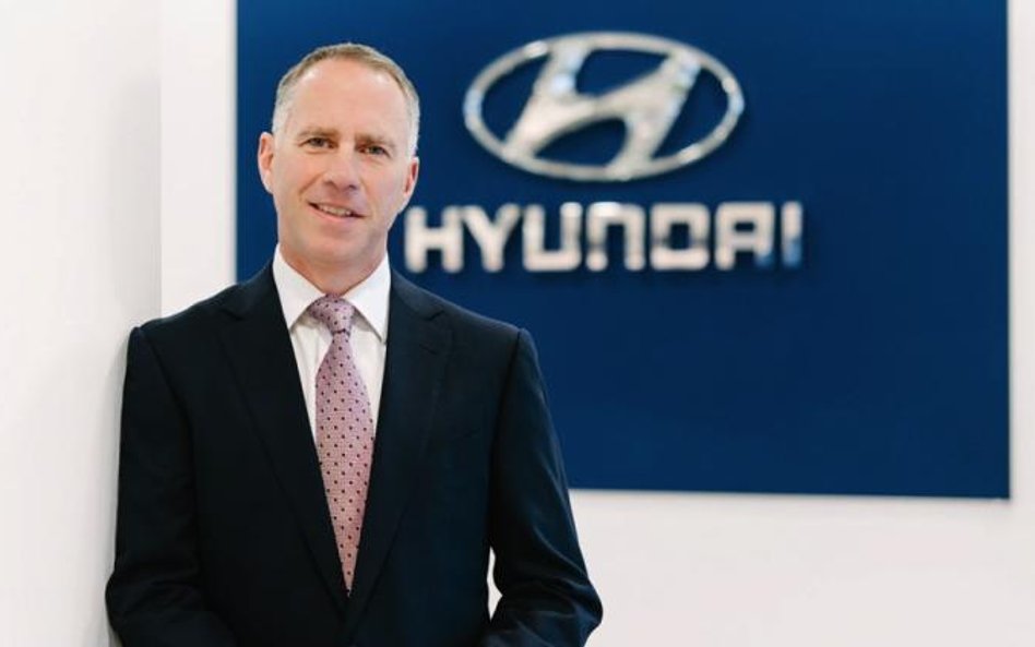 Alan RusHforth, szef Hyundai Motor Europe.
