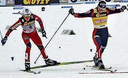 Justyna Kowalczyk i Therese Johaug