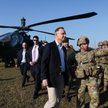 Andrzej Duda w czasie wizyty w Fort Stewart