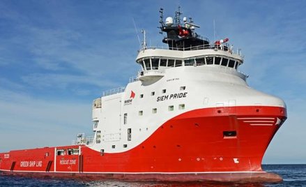 Pierwszy zbudowany w Polsce statek do obsługi platform naftowych typu PSV, z gazowym (LNG) napędem. 