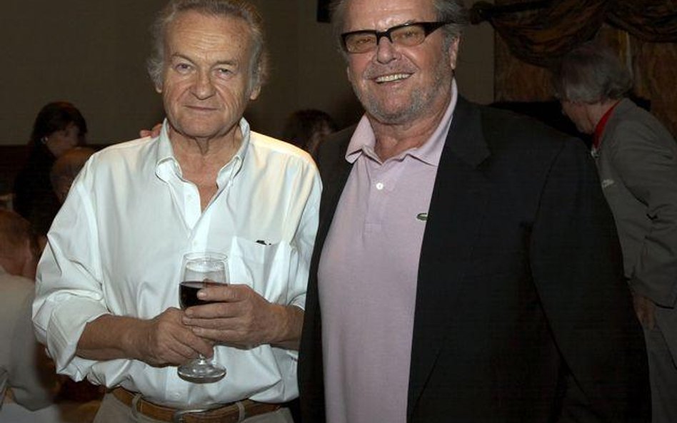 Jerzy Skolimowski (z lewej) i Jack Nicholson