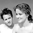 Jan Machulski i Hanna Zembrzuska w filmie „Wolne miasto”, 1958 r.