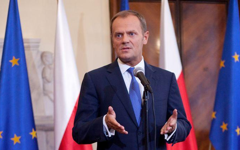 Donald Tusk, według informacji "Rz", dymisji nie przyjął