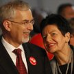 Joanna Senyszyn z liderem UP Waldemarem Witkowskim