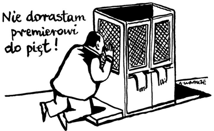 Komentarz rysunkowy. Konfesjonał