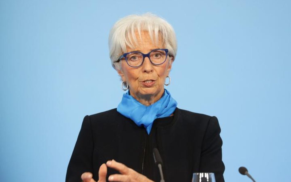 Christine Lagarde, prezes Europejskiego Banku Centralnego spodziewa się, że inflacja wyhamuje w 2022