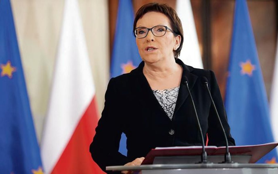 Ewa Kopacz zapewniała, że nowi ministrowie wiedzą, co oznacza służba obywatelom