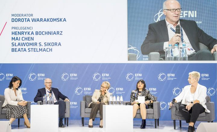 Sławomir S. Sikora, prezes Citi Handlowy, wskazywał na przykładzie kierowanego przez siebie banku, j