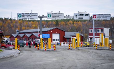 Jedyne lądowe przejście graniczne na granicy Norwegii z Rosją