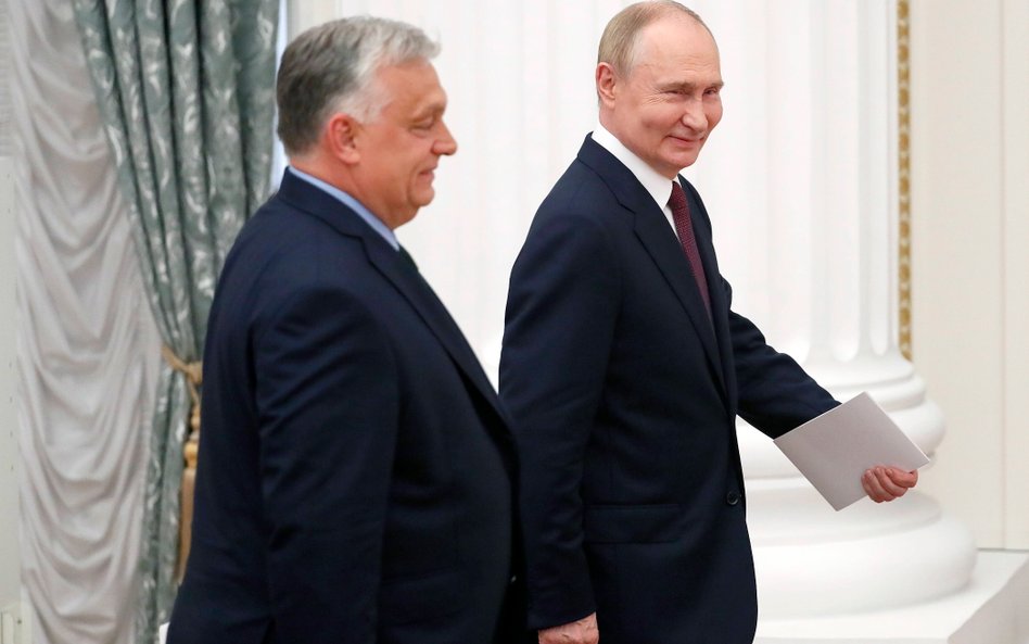 Viktor Orbán i Władimir Putin