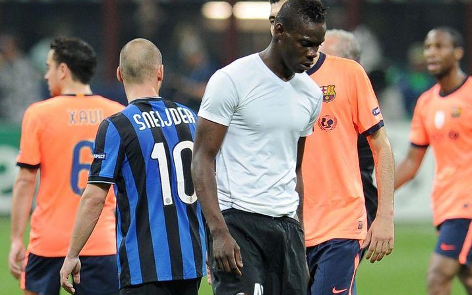 Balotelli do szatni schodził bez koszulki