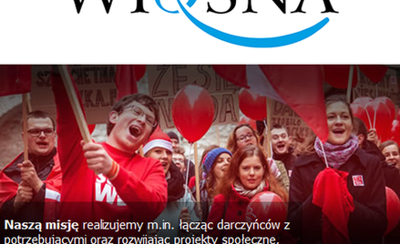 Bunt pracowników Stowarzyszenia "Wiosna"