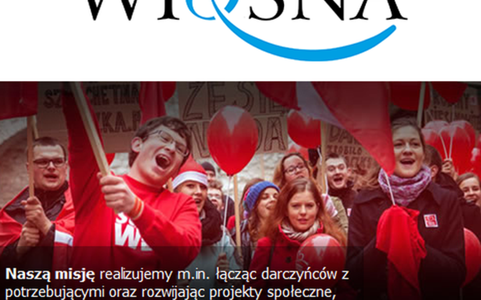 Bunt pracowników Stowarzyszenia "Wiosna"