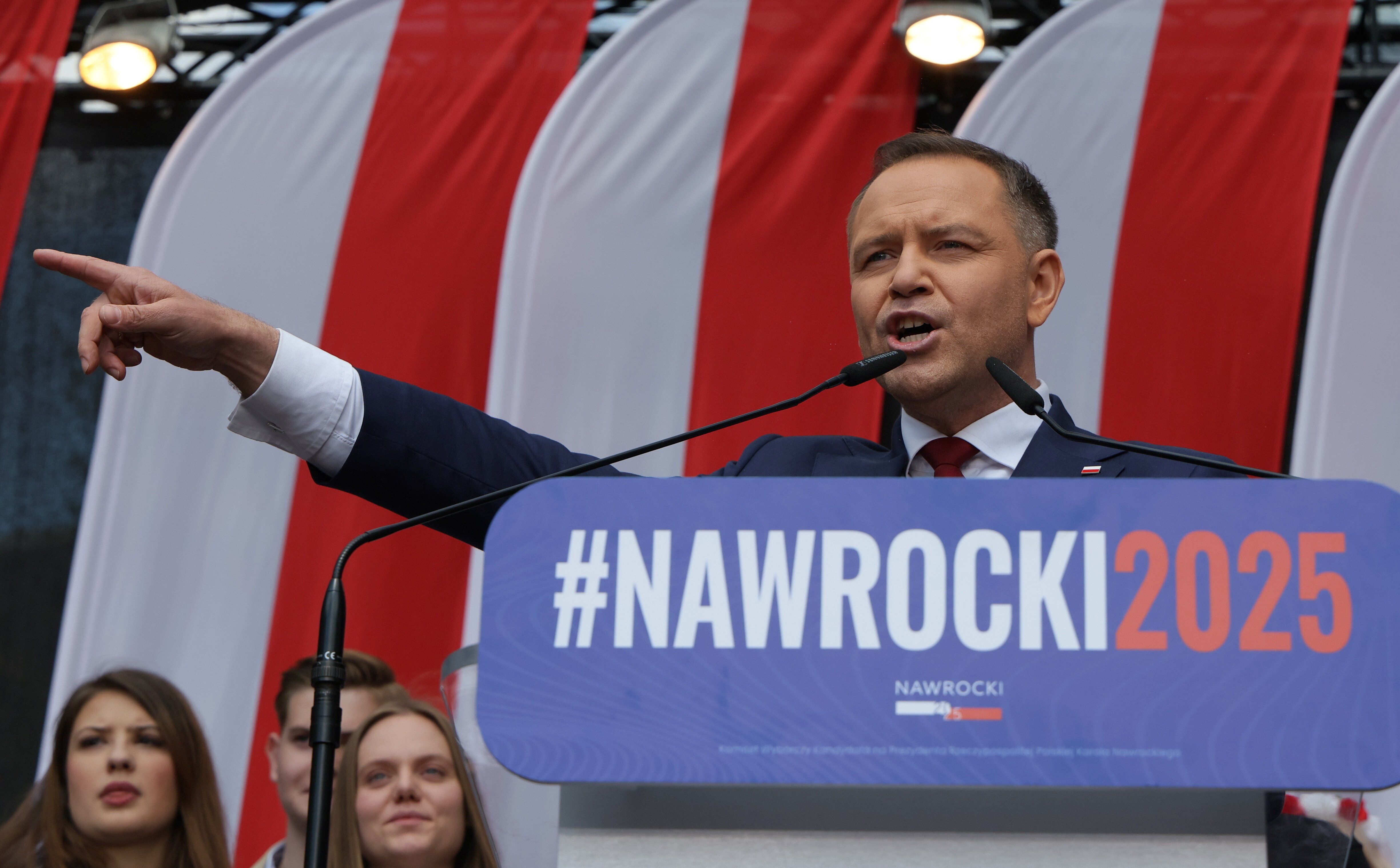 Karol Nawrocki na Marszu za Polską: Choćbym szedł ciemną doliną, zła się nie ulęknę