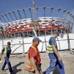 Stadion Narodowy w Warszawie: najpierw kłopoty ze schodami, od wczoraj – z wodą