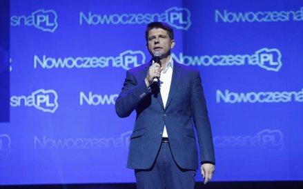Ryszard Petru - lider formacji .Nowoczesna Ryszarda Petru